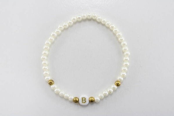 1Letter Armband Divers - Armband Kralen Tekst