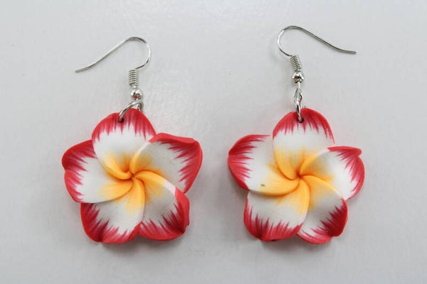 Plumeria - Oorbellen Natuur