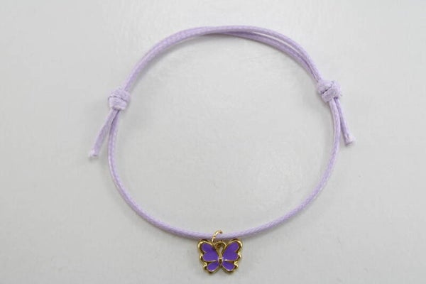 Touwbandje Vlinder - Armband
