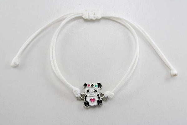 Touwbandje Panda Divers - Armband Dieren