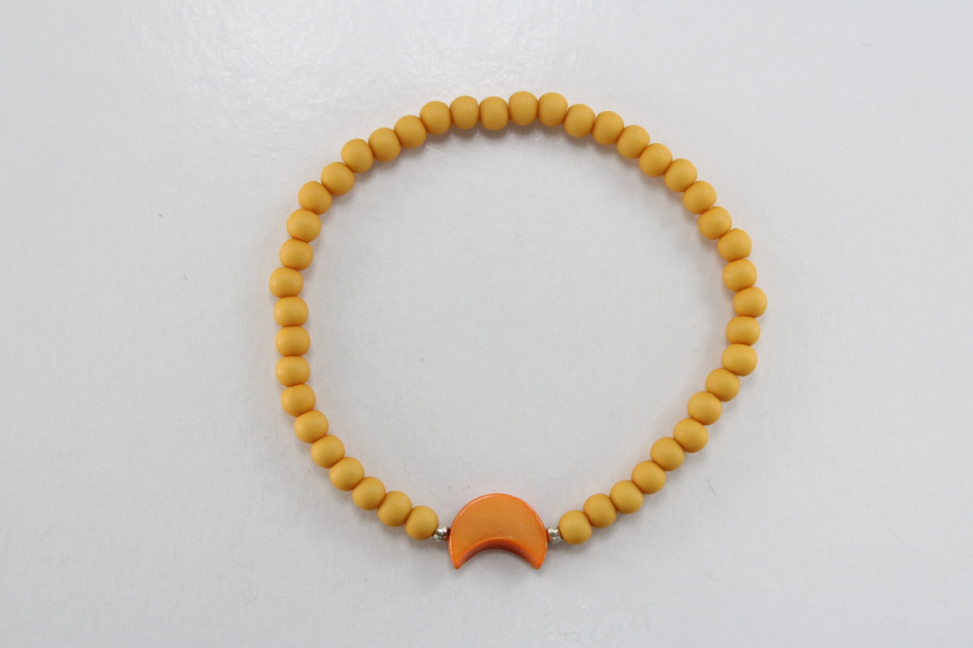 Kralen Armband Maan - Armband Oranje