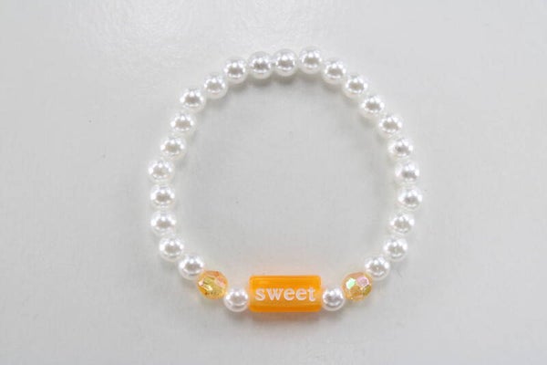 Sweet - Armband Oranje