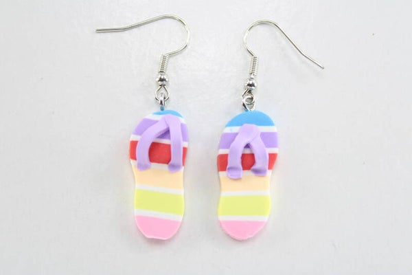 Regenboog Slippers Divers - Oorbellen Dream Markt Summer Sale