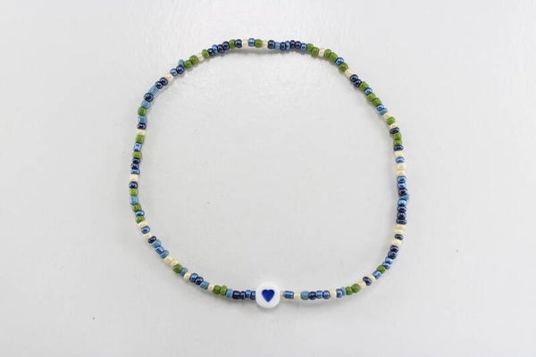 Zomerse Choker - Enkelbandje Hart