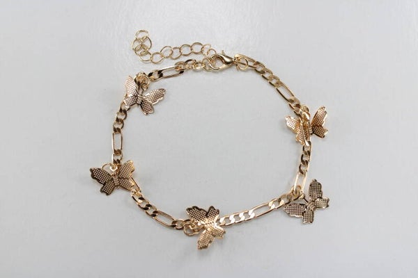 Vlinder Schakelketting - Enkelbandje Dieren
