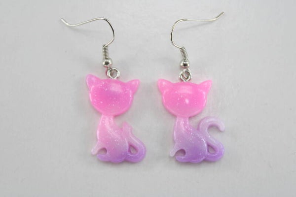 Kat Silhouette Divers - Oorbellen Dieren