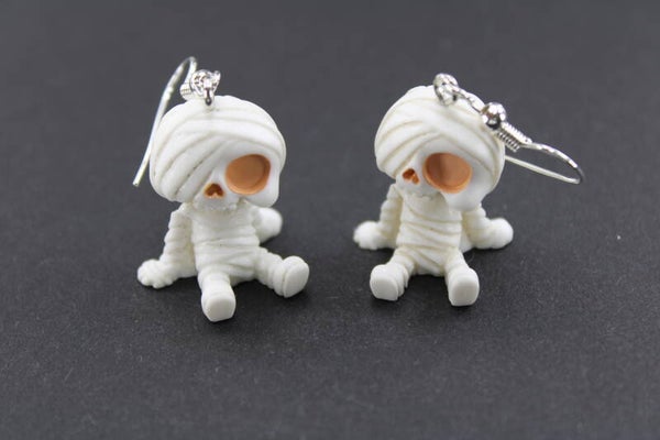 Mummie - Oorbellen Halloween