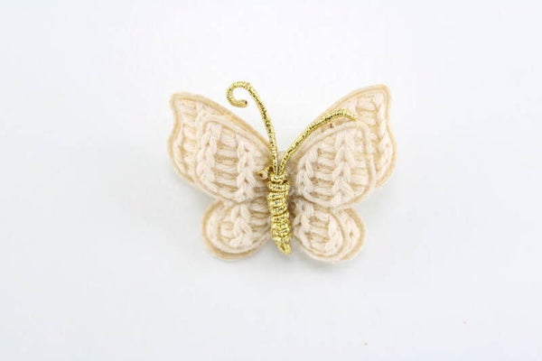 Gebreide Vlinder 2 cm Divers - Haarclip