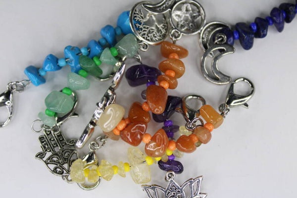 Natuurstenen Met Bedel - Hanger