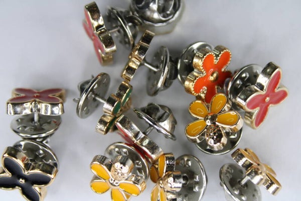 Gekleurde Bloemen - Pins