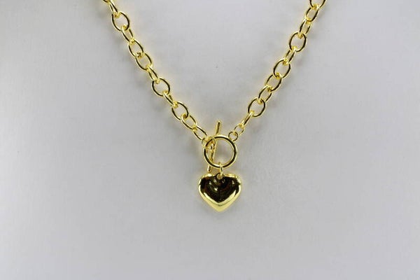 Romantisch Hart - Ketting Stainless Steel Hart