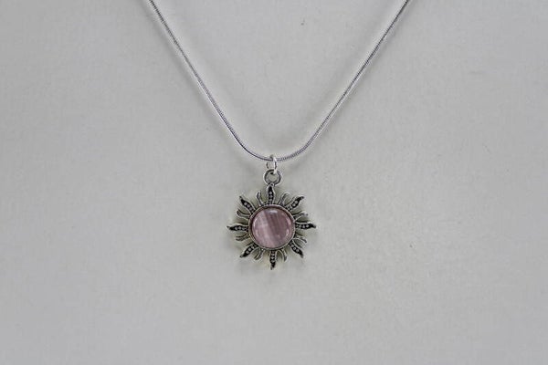 Golvende Zonnestralen Divers - Ketting Stainless Steel