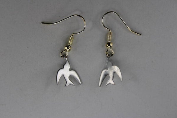 Vogel Silhouet - Oorbellen