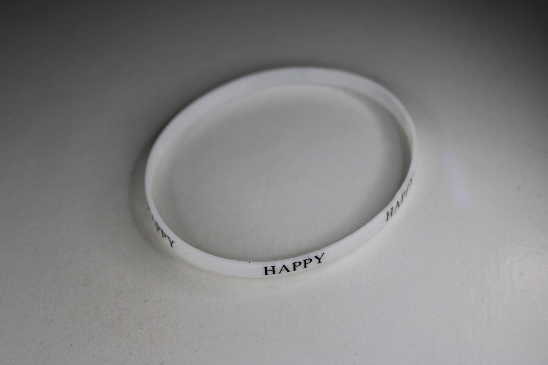 "HAPPY" Divers - Rubberen Armband