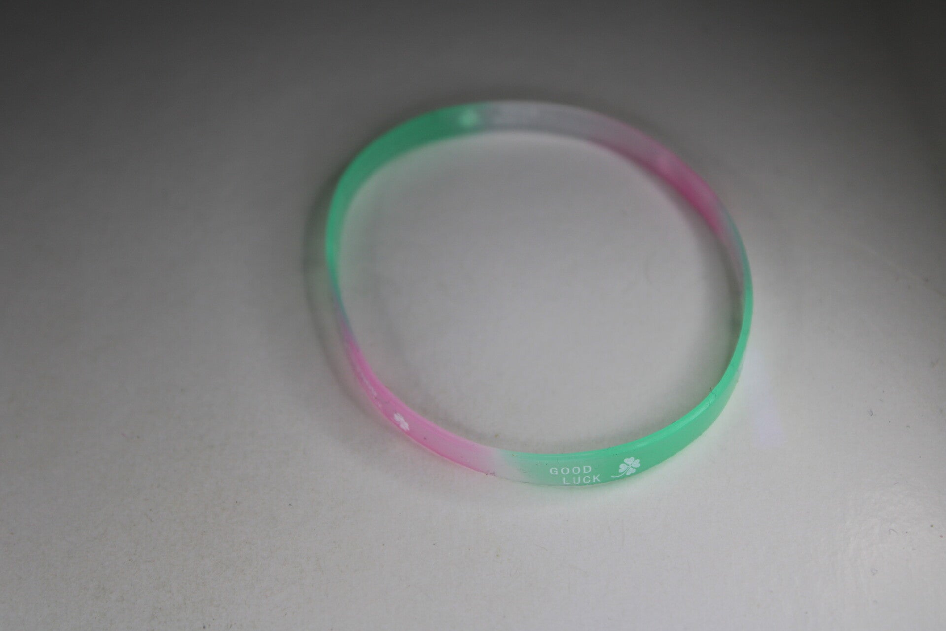 "Good Luck ♧" Divers - Rubberen Armband