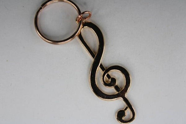 G-Sleutel - Sleutelhanger