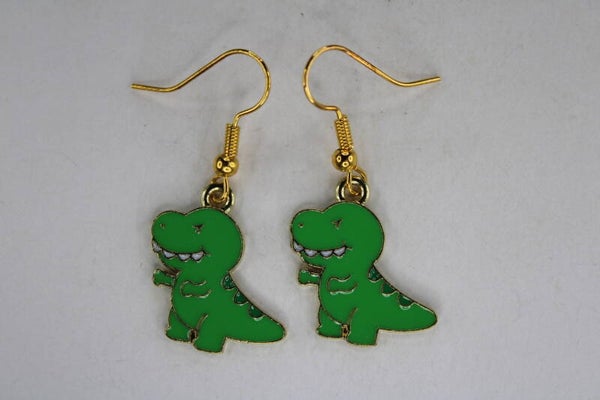 Vrolijke Dino's Divers - Oorbellen