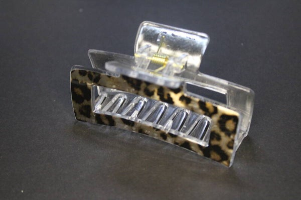 Panter Print Groter - Haarclip
