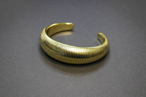 Luxe Retro Kuntstof Ribbel - Armband
