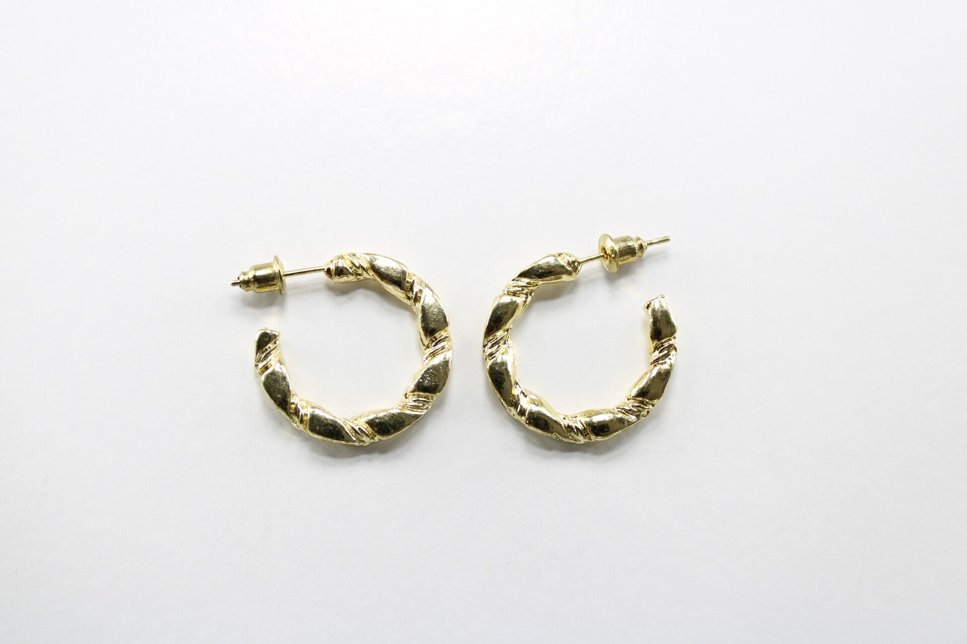 Croissant Hoops - Oorbellen