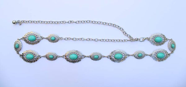 Vintage/Western Ketting Zilver - Riem