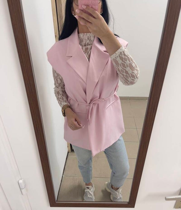 Sleeveless blazer (div.kleuren)