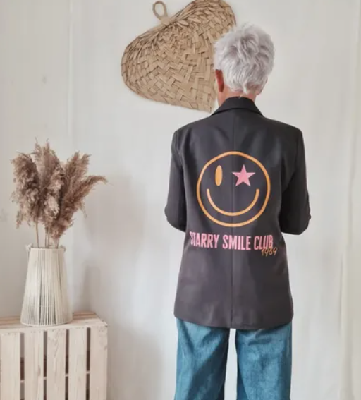 Smiley blazer