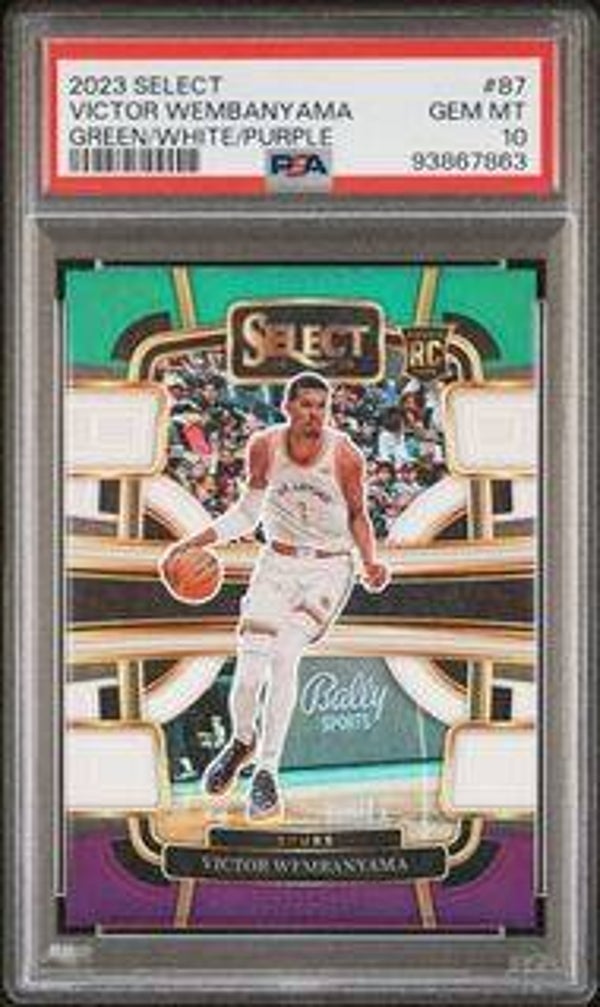 VICTOR WEMBANYAMA GREEN/WHITE/PURPLE PRIZM