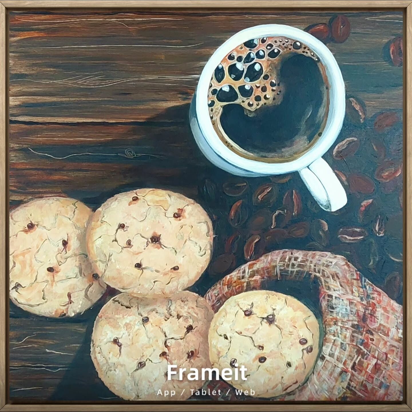 Koffie tijd! 60x60