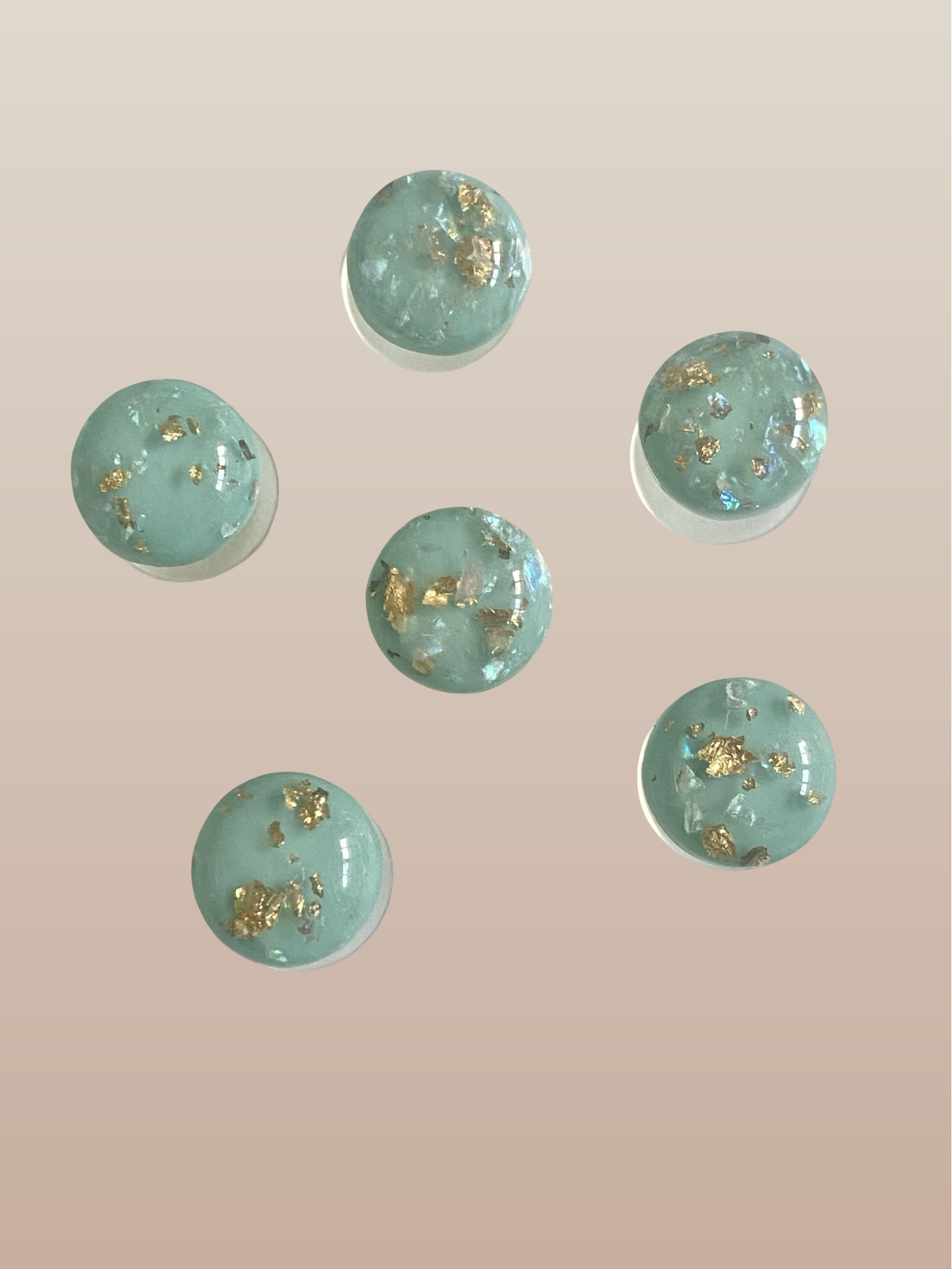 Set pins Zeeblauw