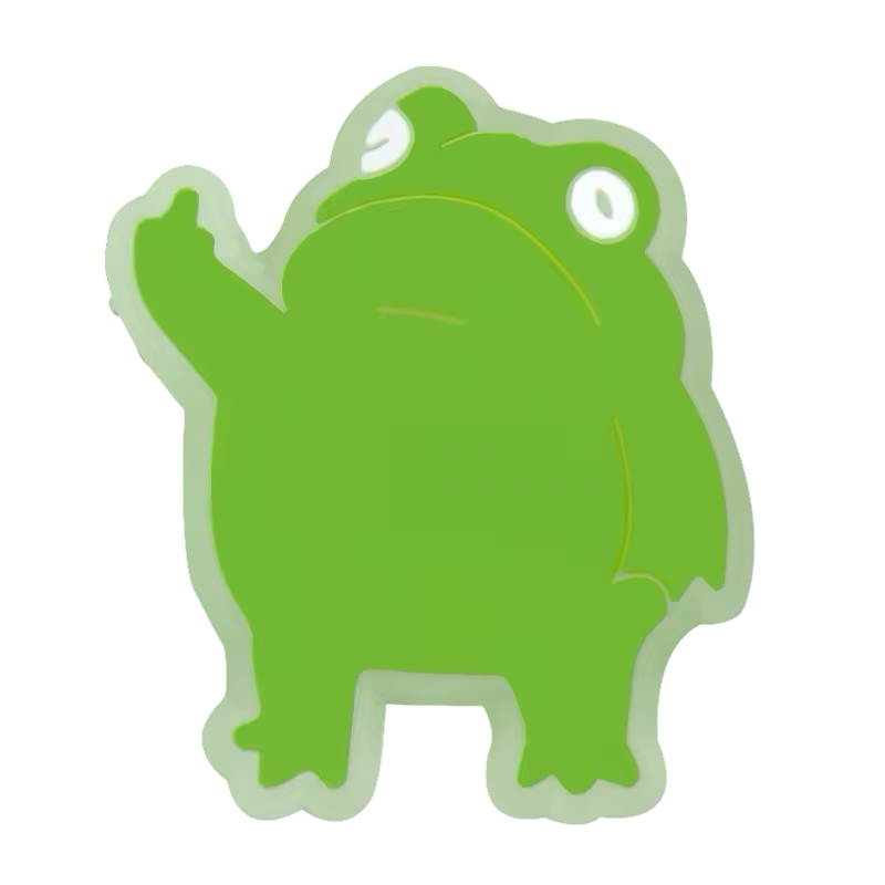 Ledpin chagrijnige kikker