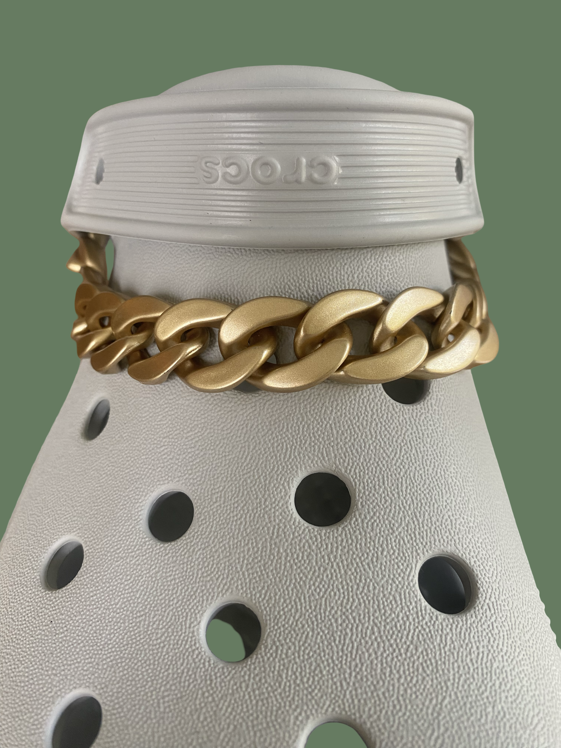 Clogketting mat-goud (set)
