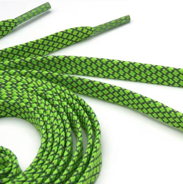 Reflecterende veters -  Groen