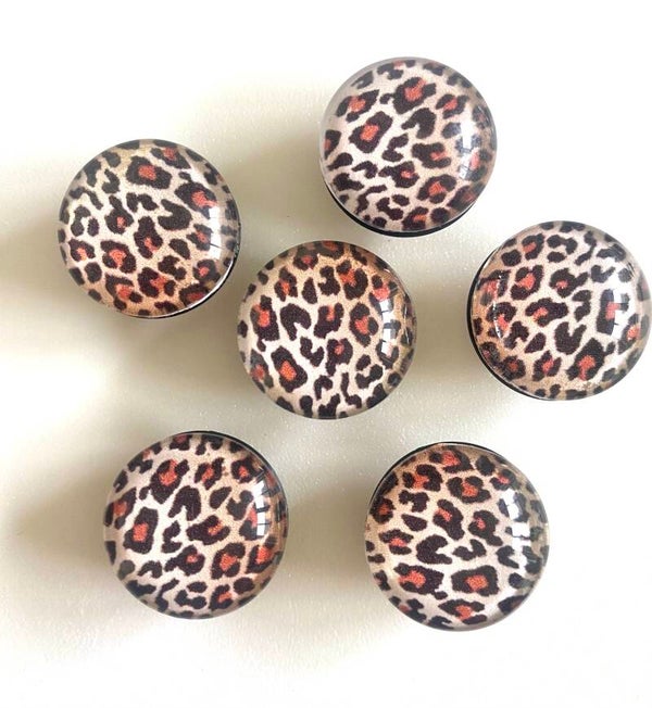 Pin Panterprint (set van 6 stuks)
