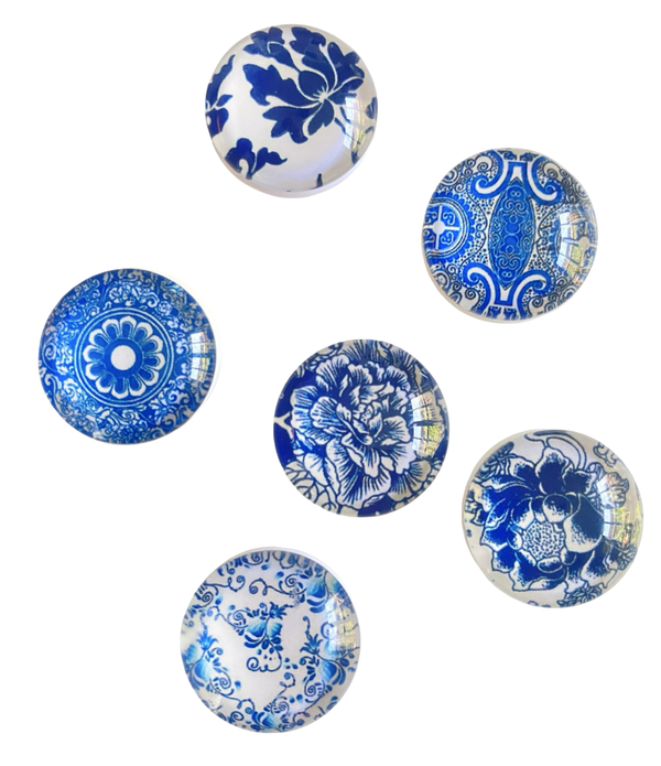 Pin Delfts Blauw (set 6 stuks)