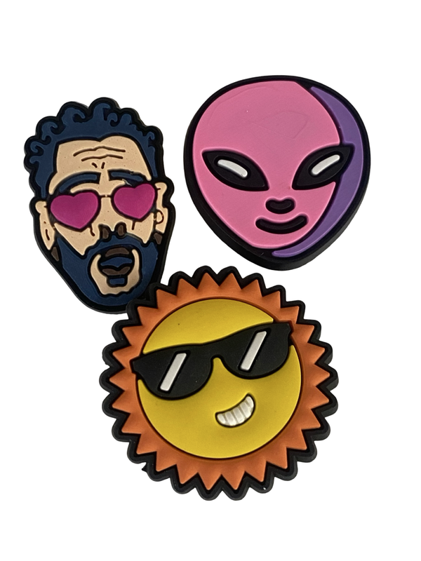 Set pins Zon, alien, bad bunny