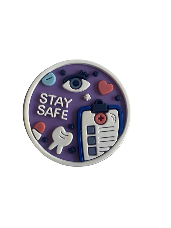 Pin Stay safe