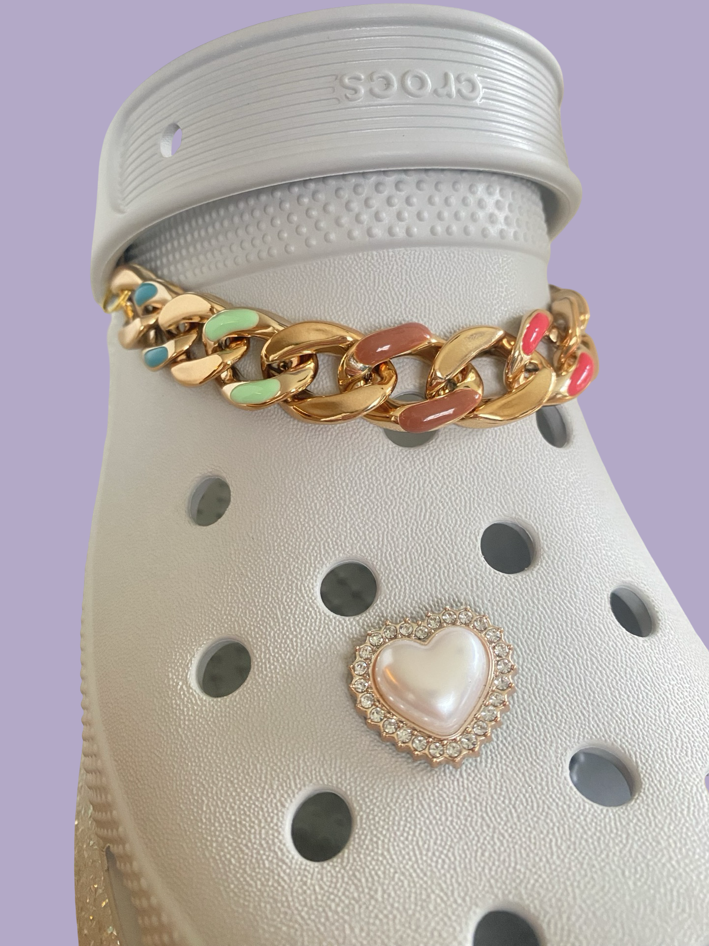 Clogketting Goud met accenten