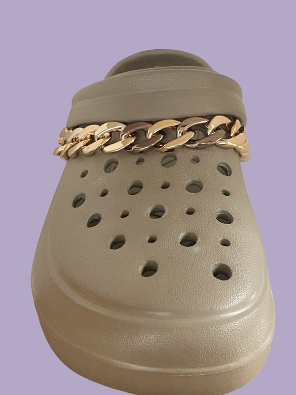 Clogketting Rosé en bruin
