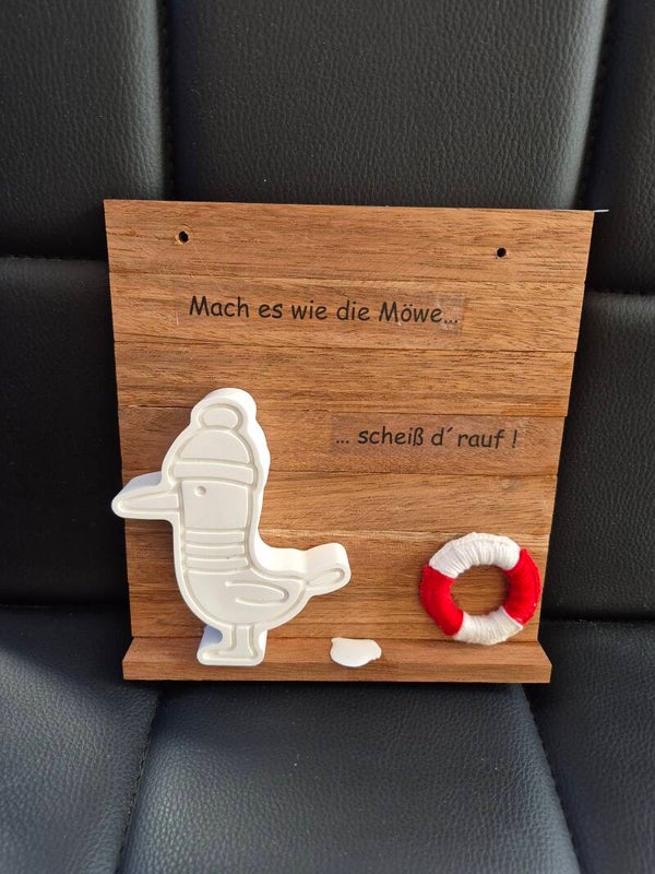 Lustige Möwe