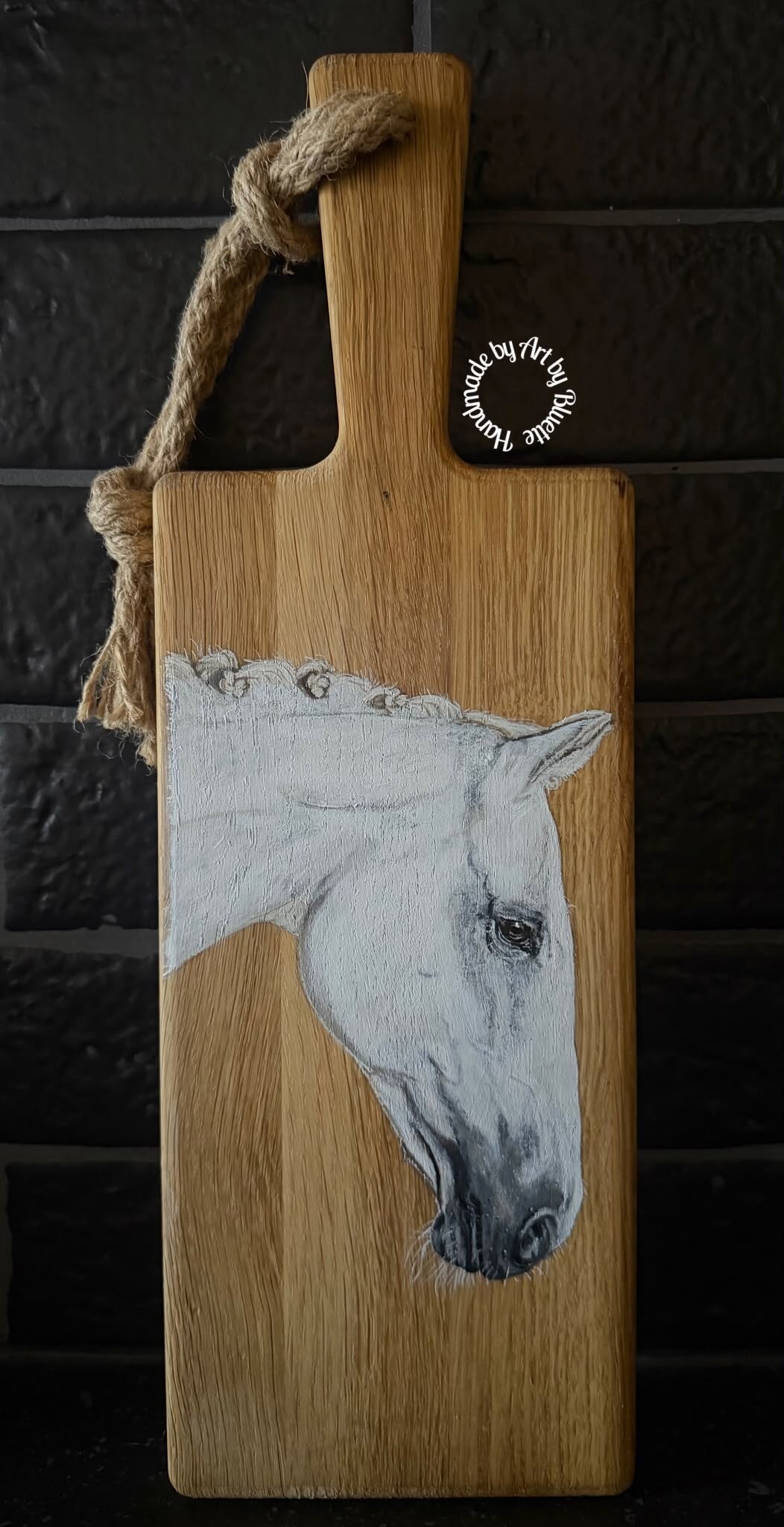 Paard Celine, acryl op hout, ArtbyBluette