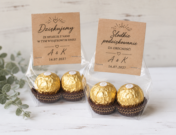 Podziękowanie Ferrero Rocher