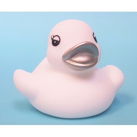 Badeend mini wit