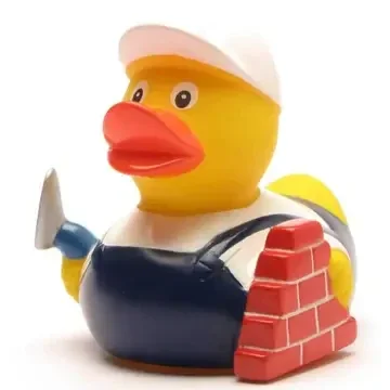 Badeend metselaar