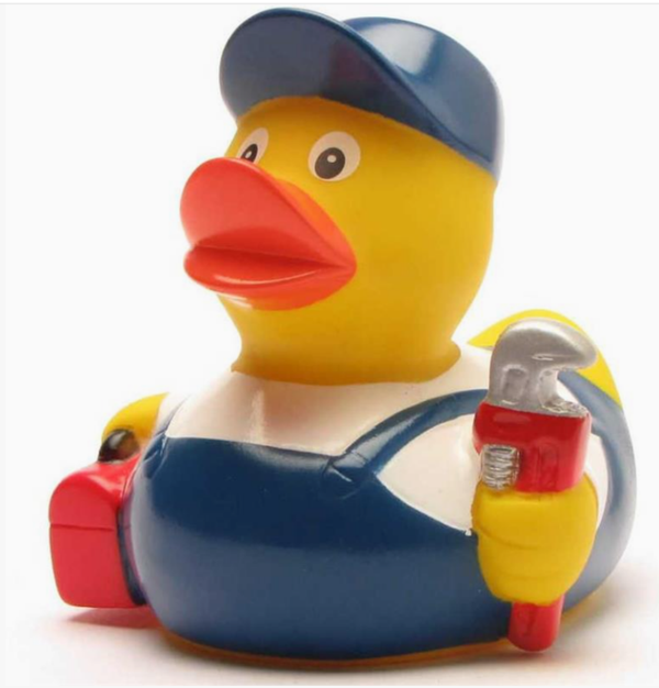 Badeend loodgieter