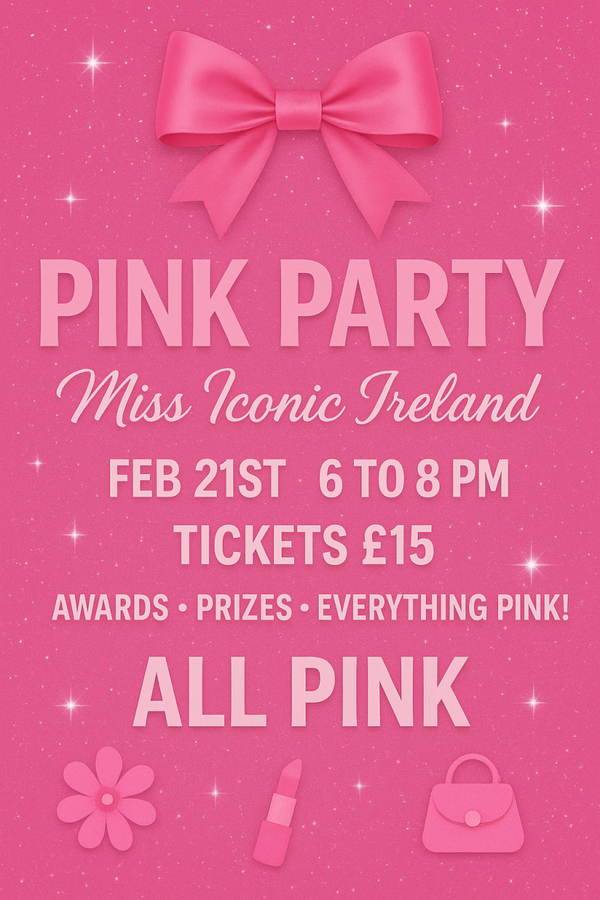 Pink Party Ticket