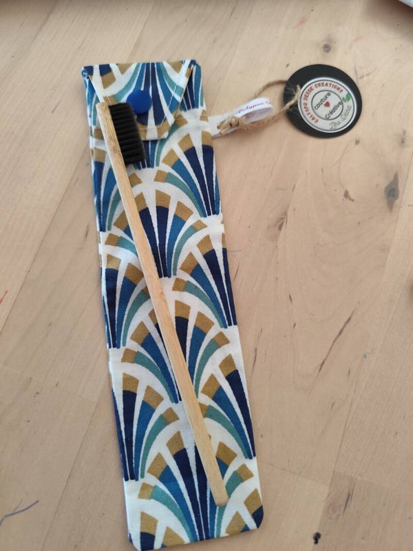 Étui à brosse à dents éventails