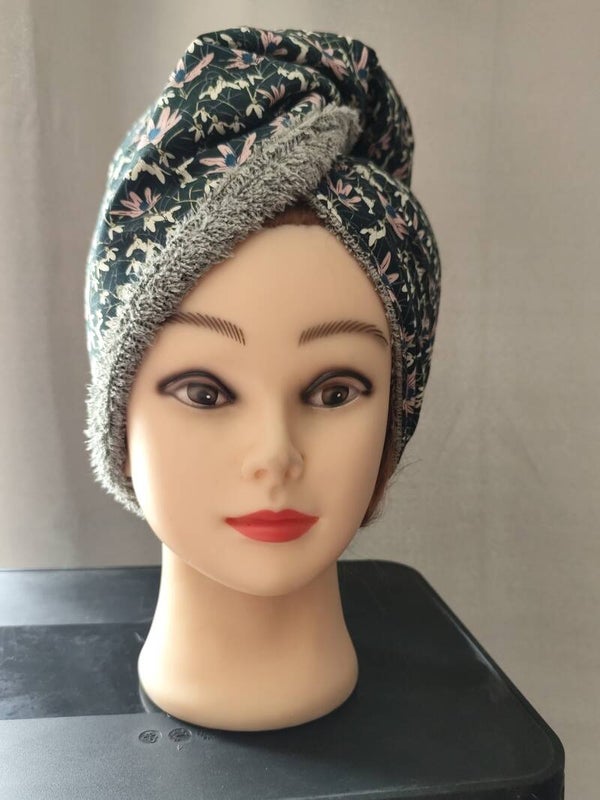 Turban sèche-cheveux Corina