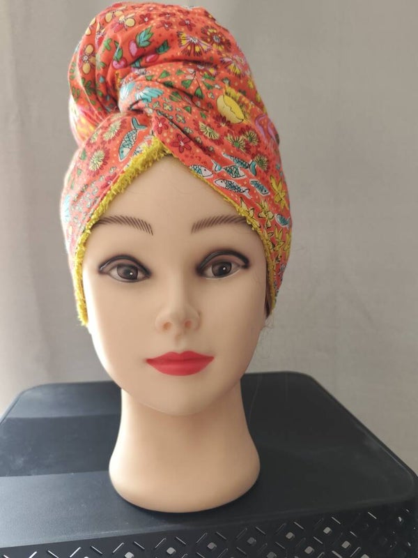 Turban sèche-cheveux Kali