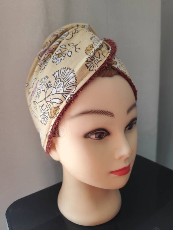 Turban sèche-cheveux Ségolène